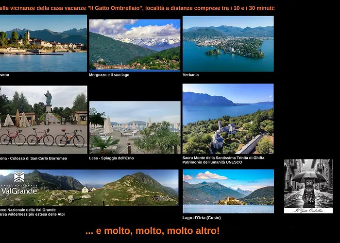 Casa de Férias Il Gatto Ombrellaio - Gateway To Stresa, Maggiore And Mountains *